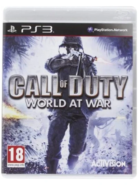 Call Of Duty: World At War Ps3 Playstation 3 CD Oyun Teşhir ürün görseli 1