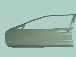 Nissan Sunny 1990-1994 B13 Ön Kapı Sacı Sol Çerçeveli (Tyg) (Oem No: 80153-65Y30) ürün görseli 1