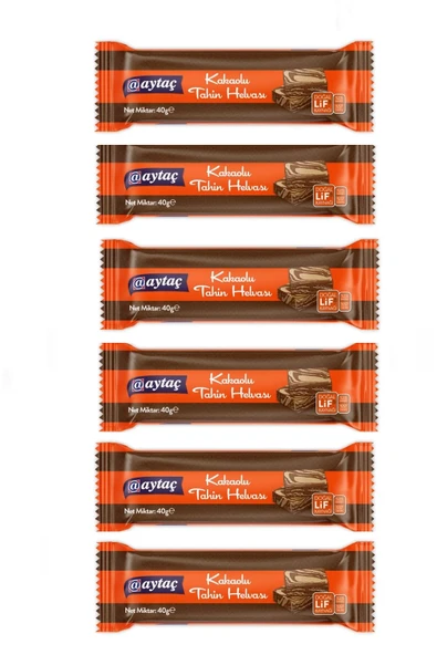Aytaç Kakaolu Tahin Helvası 40 gram x 6 Adet ürün görseli 1