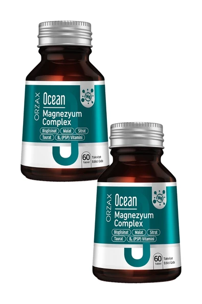 Ocean Magnezyum Complex 60 Tablet x 2 Adet ürün görseli 1