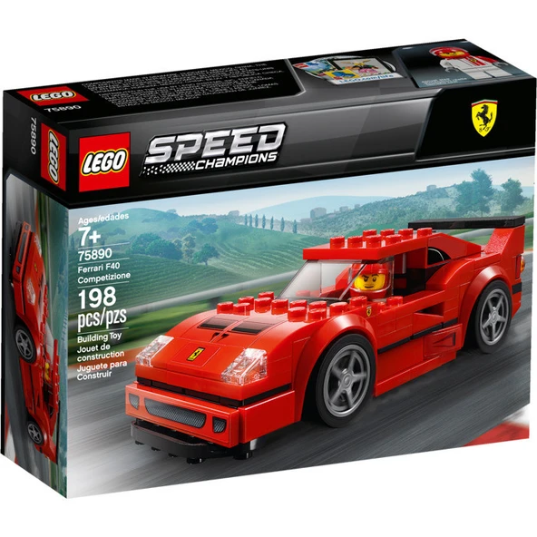 LEGO Ferrari F40 Competizione Set 75890 ürün görseli 1
