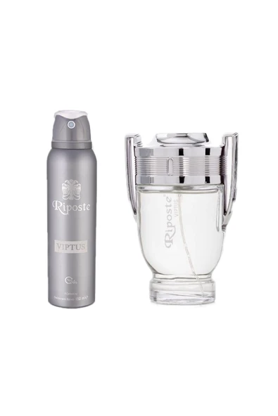 Riposte Erkek Parfüm & Deodorant Seti Viptus For Men 100 ml - Resim 2