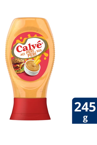Calve Acı Peri Peri Sos 245 gr - Resim 2