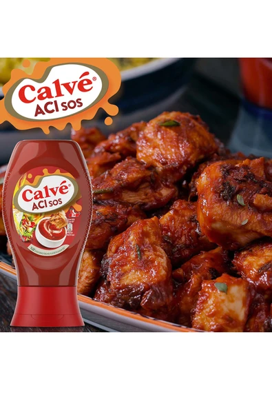 Calve Acı Sos 265 gr - Resim 3
