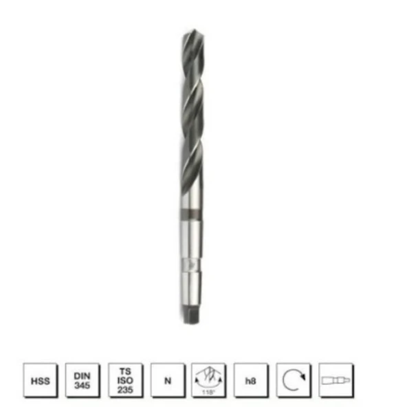 Mte Hss Mors Konik Matkap Ucu Dın:345 28mm ürün görseli 1