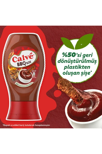 Calve Barbekü Sos 290 gr - Resim 4