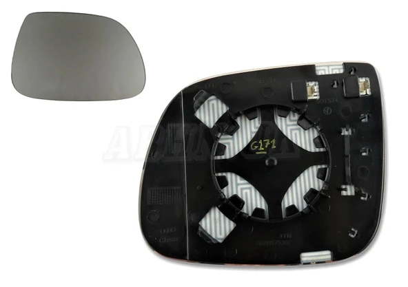 Audi Q5 Q7 2009-2016 (2009-2015) Elektrikli Ayna Camı Sağ (Oem No: 8R0857536F) ürün görseli 1