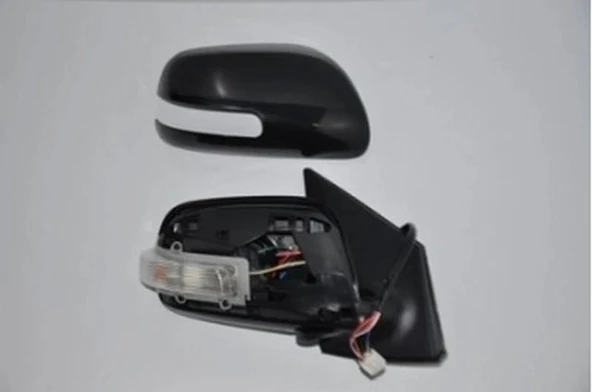 Toyota Corolla 2008-2010 Elektrikli Otomatik Katlanır Ayna Astarlı Sinyalli 7 Fiş Sağ (Oem No:8791002800) ürün görseli 1