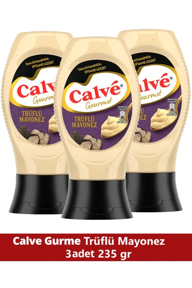 Calve Trüflü Mayonez 235 gr x 3 Adet ürün görseli 1