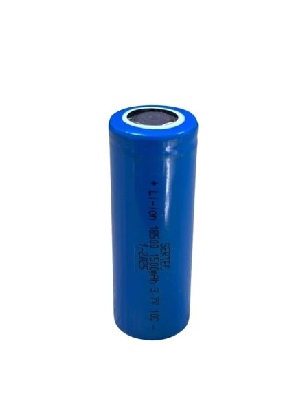 3.7v Li-ion 18500 1500 Mah 10c Şarjlı Pil ürün görseli 1