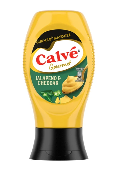 Calve Gurme Mayonez Jalapeno Cheddar 240 gr ürün görseli 1