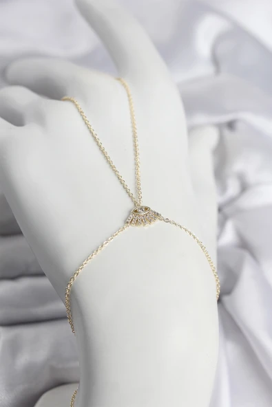 Pirinç Gold Renk Göz Model Kadın Şahmeran ürün görseli 1