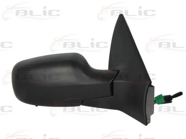 Renault Megane - Scenic 2003-2009 Ayna Kapağı Siyah Sağ (Oem No:8200246786) ürün görseli 1
