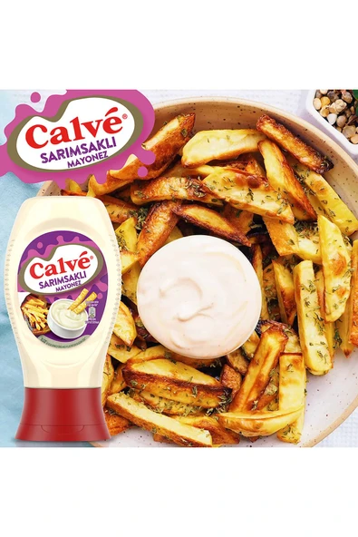 Calve Sarımsaklı Mayonez 400 gr - Resim 2