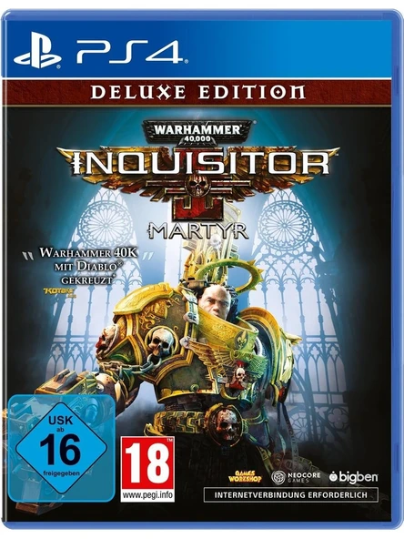 Warhammer 40.000 - Inquisitor Martyr Deluxe Edition Playstation 4 CD Oyun Teşhir ürün görseli 1