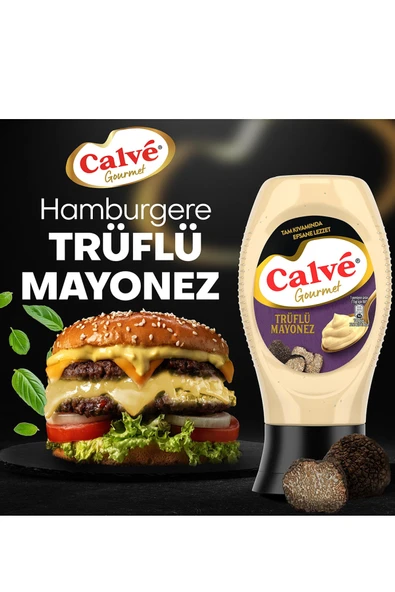 Calve Trüflü Mayonez 235 gr - Resim 3