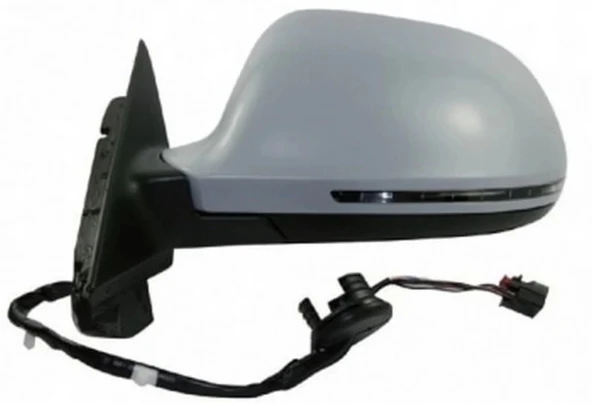 Audi A3 2008-2011 Elektrikli Ayna 3 Kapı Astarlı Kör Noktalı Sinyalli Sol (Oem No:8P1858531Db01C) ürün görseli 1