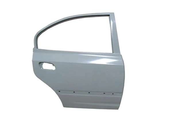 Hyundai Elantra 2004-2007 Arka Kapı Komple Sağ Gri Boyalı (İceli - Çekomastikli) (Sımyı) (Oem No: (77004-2D031)) ürün görseli 1