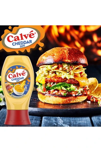 Calve Cheddar Sos 240 Gr x 2 Adet - Resim 3