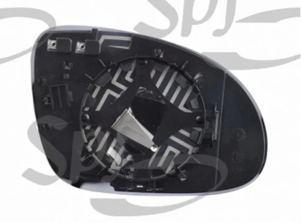 Volkswagen Golf 5 - Sharan 2003-2009 Jetta5 Passat6 Elektrikli Ayna Camı Kör Noktalı Sol (Oem No:1K1857531) ürün görseli 1