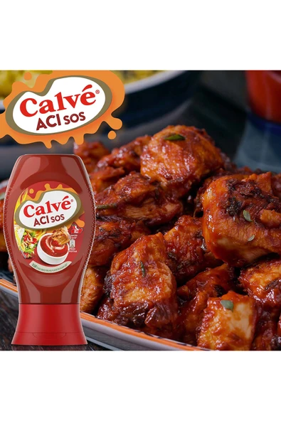 Calve Acı Sos 265 Gr x 2 Adet - Resim 3