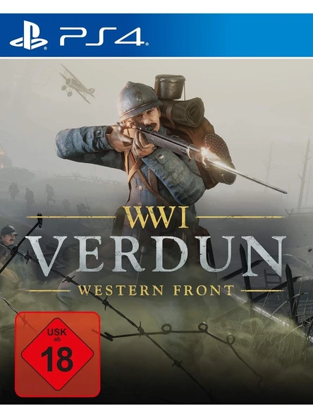 Verdun - Wwı - Western Front -Playstation 4 CD Oyun Teşhir ürün görseli 1