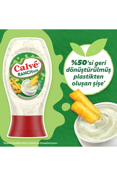 Calve Ranch Sos 245 Gr & Cheddar Sos 240 Gr - Resim 4