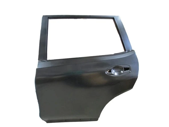 Nissan X - Trail 2013-2016 Arka Kapı Komple Sol Siyah - Band Delikli - Çelik Barlı (İceli - Çekomastikli) Oem No: (H210A ürün görseli 1