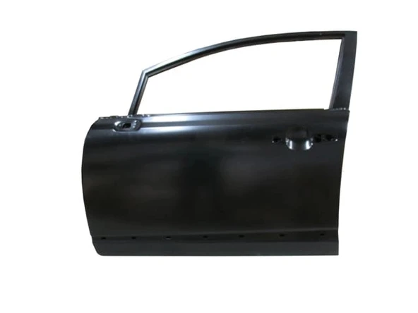 Honda Civic Sedan 2006-2011 Ön Kapı Komple Sol Siyah - Band Delikli - Çelik Barlı (İceli - Çekomastikli) (Tw) (Oem No: ( ürün görseli 1