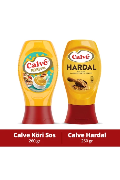 Calve Hardal 250 Gr & Köri Sos 260 Gr ürün görseli 1