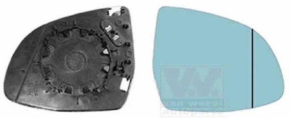 X3 X5 X6 Elektrikli Ayna Camı 2013 Sonrası Kör Noktalı Sağ Oem No:51167291220 ürün görseli 1