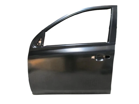 Nissan Micra 2010-2013 K13 Ön Kapı Komple Sol Siyah - Çelik Barlı (İceli - Çekomastikli) (Bfn) (Oem No: (H010A-1Haeb)) ürün görseli 1