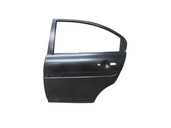 Hyundai Accent Era 2006-2012 Arka Kapı Komple Sol Siyah (İceli - Çekomastikli) (Tw) (Oem No: (77003-1E010)) ürün görseli 1