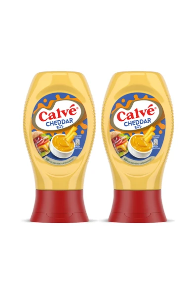 Calve Cheddar Sos 240 Gr x 2 Adet - Resim 2