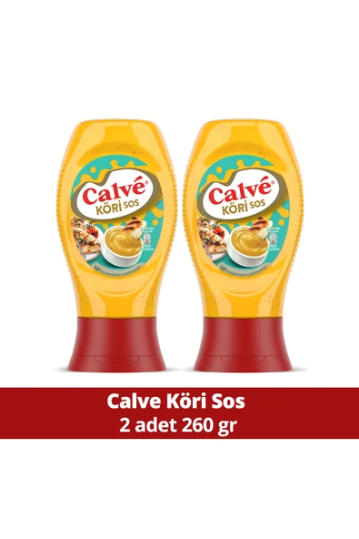 Calve Köri Sos 260 Gr x 2 Adet ürün görseli 1