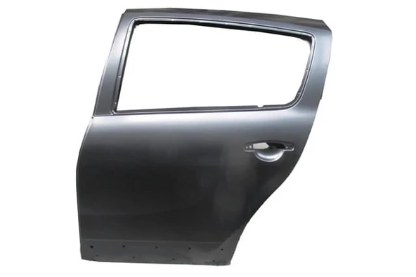 Dacia Sandero 2009-2012 Arka Kapı Komple Sol (İceli - Çekomastikli) (Tw) (Oem No: (821012255R)) ürün görseli 1