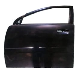 Kia Rio 3 2006-2011 Ön Kapı Komple Sol Siyah Band Delikli Çelik Barlı (İceli - Tenasonlu) (Bfn) (Oem No: (76003-1X30)) ürün görseli 1