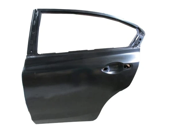 Honda Civic Sedan 2012-2016 Arka Kapı Komple Sol Siyah (İceli - Çekomastikli) (Tw) (Oem No: (67550-Ts6-H00)) ürün görseli 1