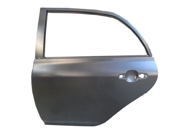 Toyota Corolla 2007-2013 Arka Kapı Komple Sol Siyah Boyalı (İceli - Çekomastikli) (Fpı) (Oem No: (67004-12A20)) ürün görseli 1