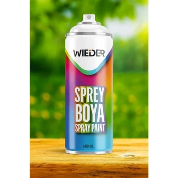 Wieder Sprey Boya Siyah 400ml ürün görseli 1