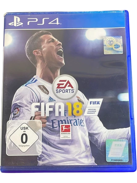 FIFA 18 Playstation 4 CD Oyun Spor Türünde Tek Oyuncu Desteği ile İngilizce Dil Desteği ürün görseli 1