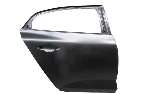 Renault Megane 4 Sedan 2021-2024 Arka Kapı Komple Sağ (İceli - Çekomastikli) (Tw) (Oem No: (821003398R)) ürün görseli 1
