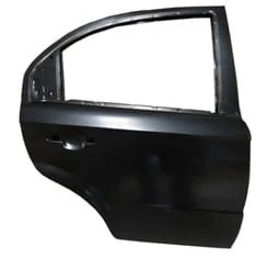 Chevrolet Aveo Sedan 2007-2012 Arka Kapı Komple Sağ (Çelik Barlı) Siyah (Bfn) (Oem No: (96648860)) ürün görseli 1