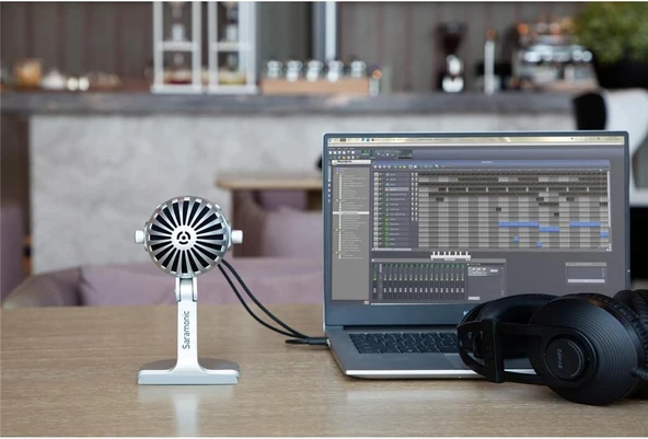 Saramonic SmartMic MTV550 Gümüş - Resim 2