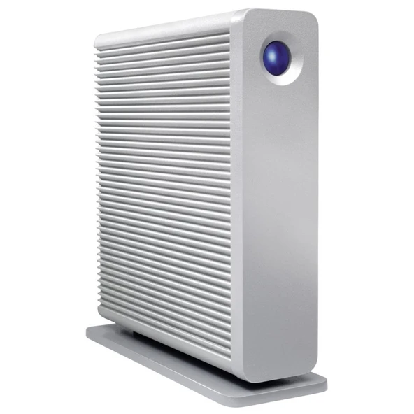 LaCie d2 Quadra USB 3.0 5 TB harici sabit sürücü gümüş ürün görseli 1