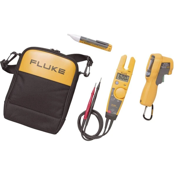 Fluke Industrial T5-600/62MAX+/1AC Kiti Elektrik Test Cihazı, IR Termometre ve Gerilim Test Cihazı Seti ürün görseli 1