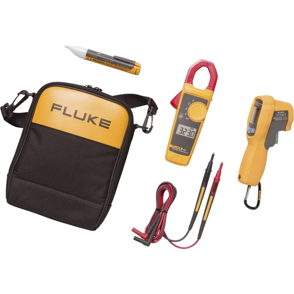 FL62MAX+/323/1AC Kızılötesi Termometre + Pens Metre + Gerilim Test Cihazı Kiti ürün görseli 1