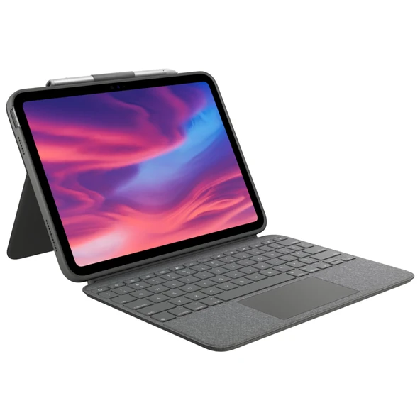iPad (10. Nesil) için Çıkarılabilir Klavyeli Logitech Combo Touch Kılıf - Fransızca Düzeni ürün görseli 1