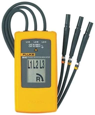 Fluke 9040, test problu LCD döner alan yön göstergesi, 300 V, 600 V CAT III, CAT IV ürün görseli 1