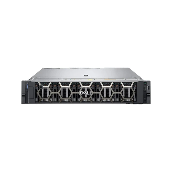 DELL POWEREDGE R760XS SPL2 SILVER 4510-32GB DDR5 RDIMM-480GB SSD-2x1100w Rack Sunucu ürün görseli 1